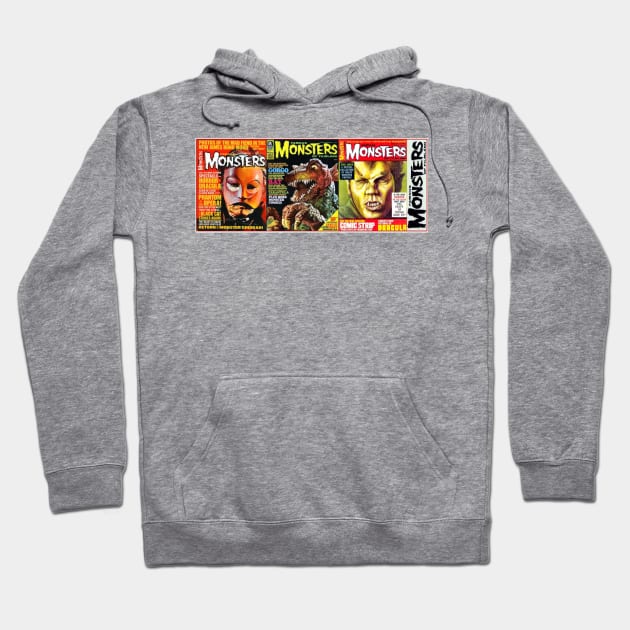 Classic Famous Monsters of Filmland Series 12 Hoodie by Starbase79